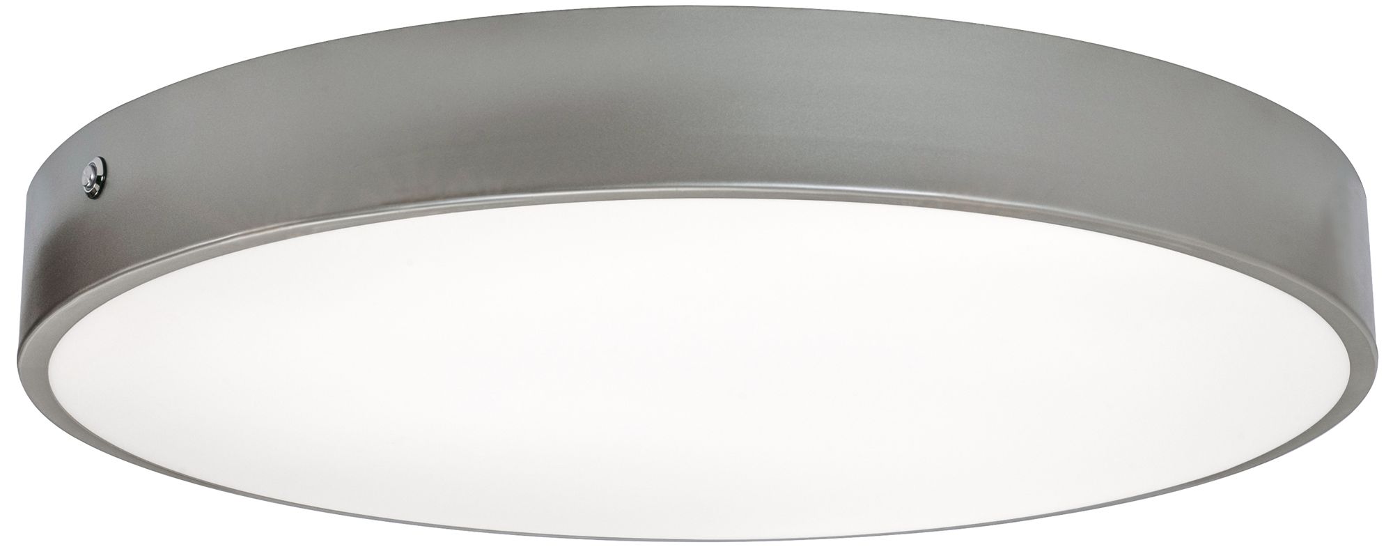 Bailey 19" Wide Satin Nickel LED Flush Mount