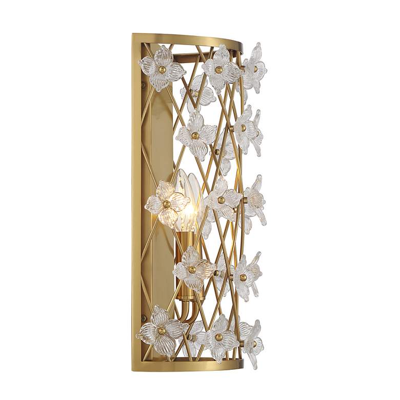 Image 5 Bailey 2-Light Wall Sconce in Warm Brass more views