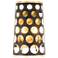 Bailey 2-Lt Wall Sconce - Black/Gold