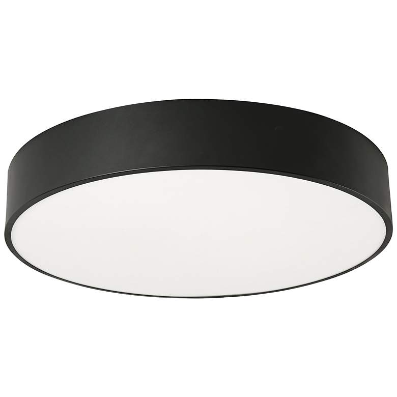 Image 3 Bailey 24" Wide Black 5CCT LED Round Ceiling Light