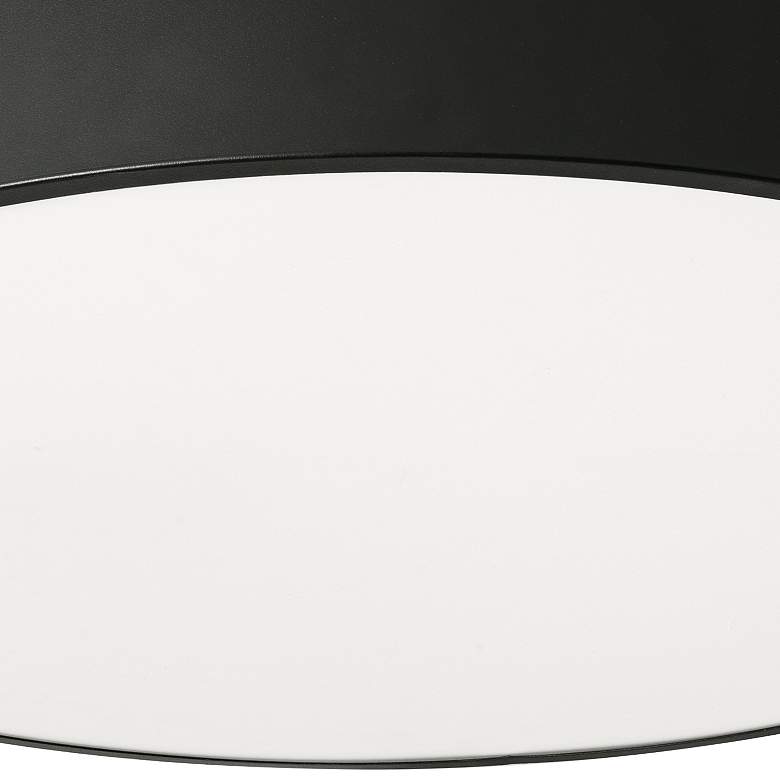 Image 4 Bailey 24" Wide Black 5CCT LED Round Ceiling Light more views