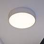 2_Bailey 24" Wide Satin Nickel Round LED Ceiling Light
