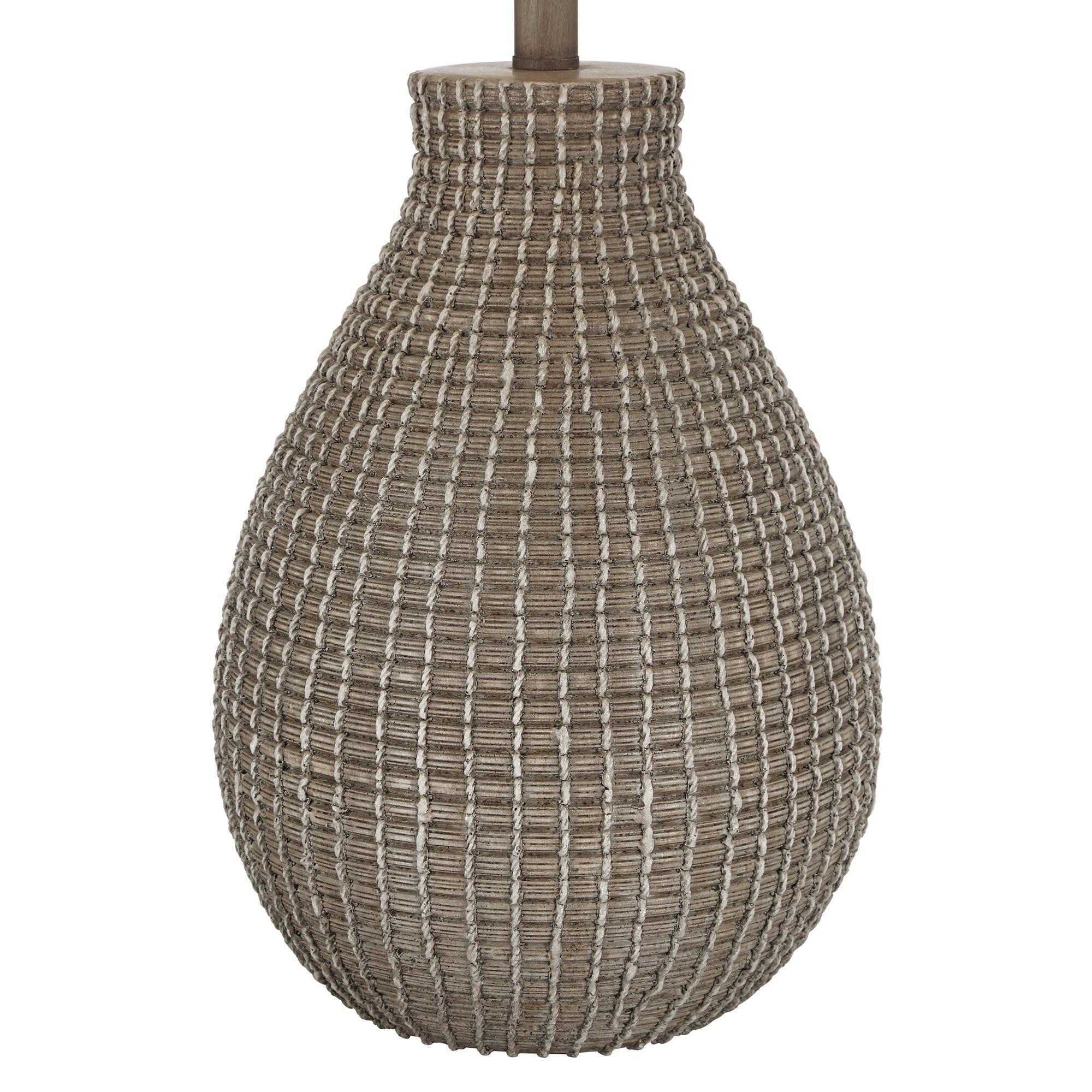 Image 6 Bailey 28" High Natural Beige Gourd Table Lamp with Dimmer more views