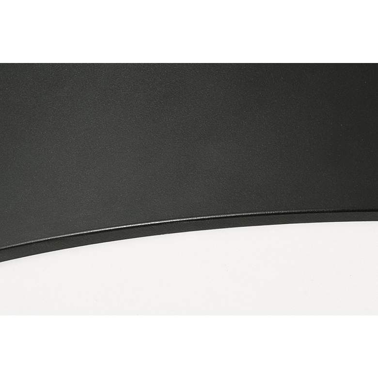 Image 5 Bailey 30" Wide Black Round LED Ceiling Light more views