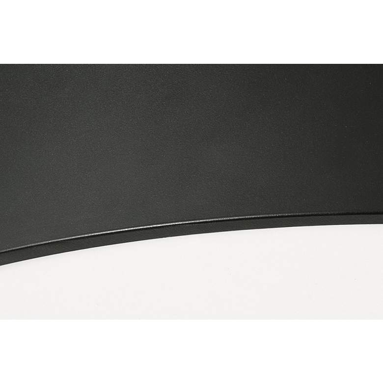 Image 5 Bailey 30 inch Wide LED Flush Mount - Black more views