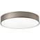 Bailey 30" Wide Satin Nickel Round LED Ceiling Light