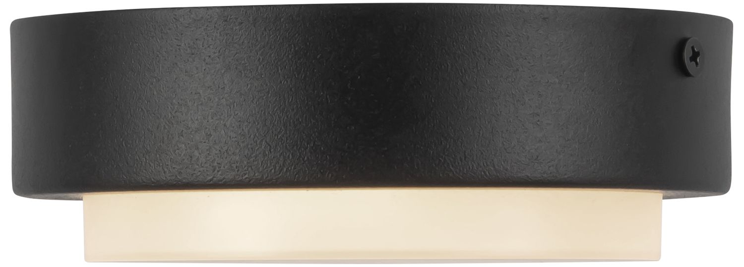 Image 2 Bailey 5-in Black dimmable LED Outdoor Ceiling Light more views