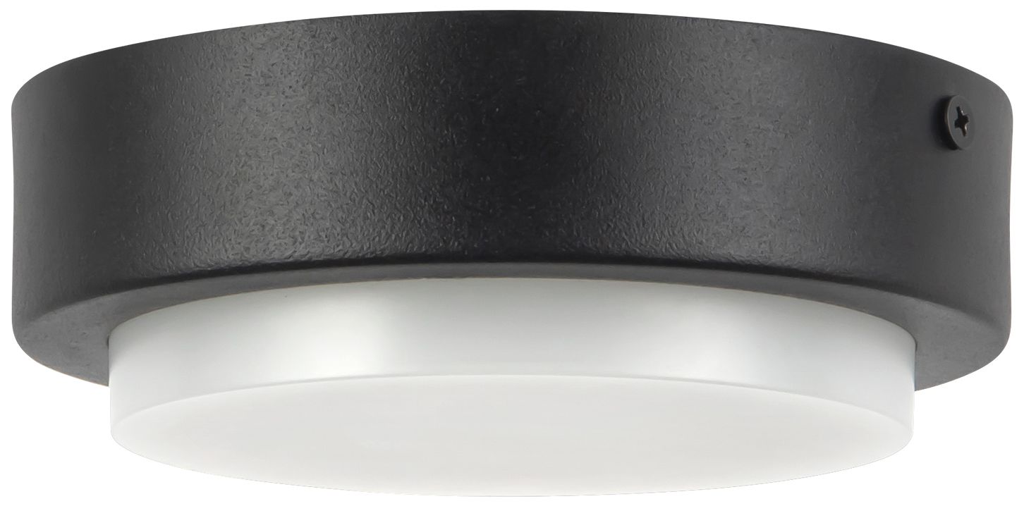Image 4 Bailey 5-in Black dimmable LED Outdoor Ceiling Light more views