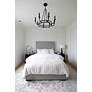 7_Bailey 8 Light Matte Black Chandelier more views