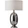 Bailey Brushed Steel Accent Table Lamp