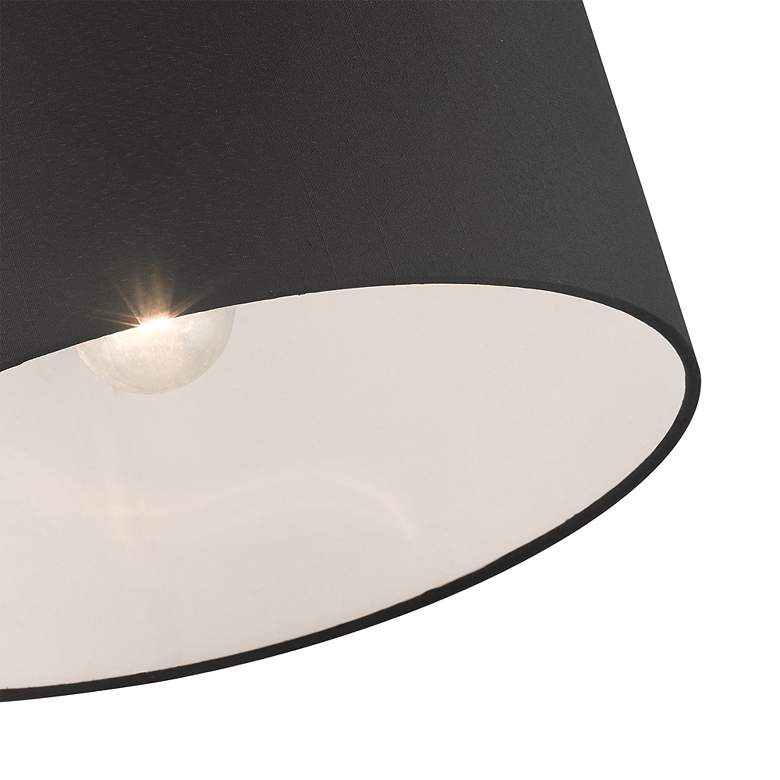 Image 6 Bainbridge 1 Light Black Semi Flush more views