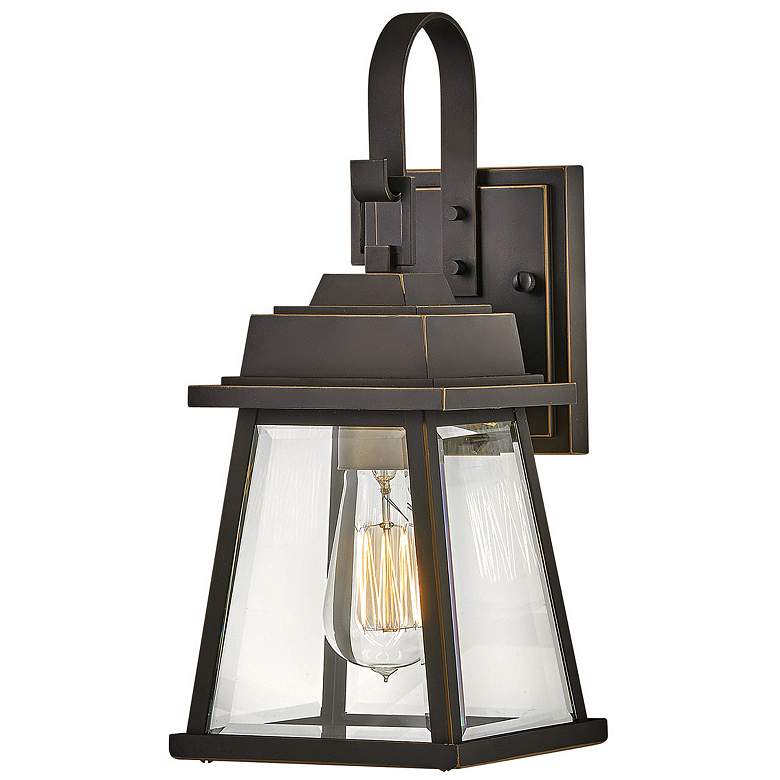 Image 1 Bainbridge 14 1/4" High Oil-Rubbed Bronze Outdoor Wall Light