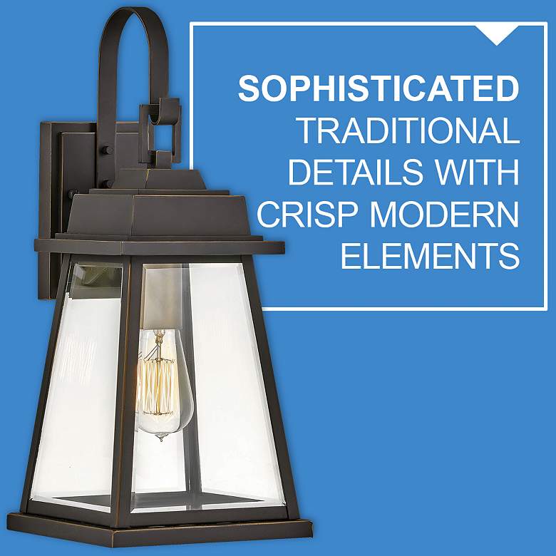 Image 5 Bainbridge 14 1/4" High Oil-Rubbed Bronze Outdoor Wall Light more views