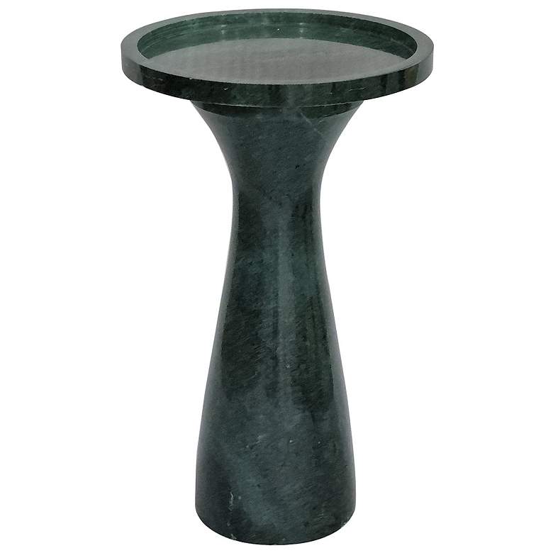 Image 1 Baird 14 " Wide Round Accent Table Emerald