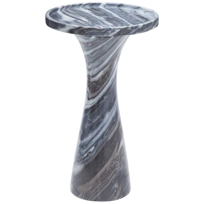 Image 1 Baird 22' Tall Grey Marble Accent Table