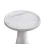2_Baird 22' Tall Marble Accent Table more views