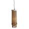 Baja 10" Wide White and Natural Coconut Mini Pendant