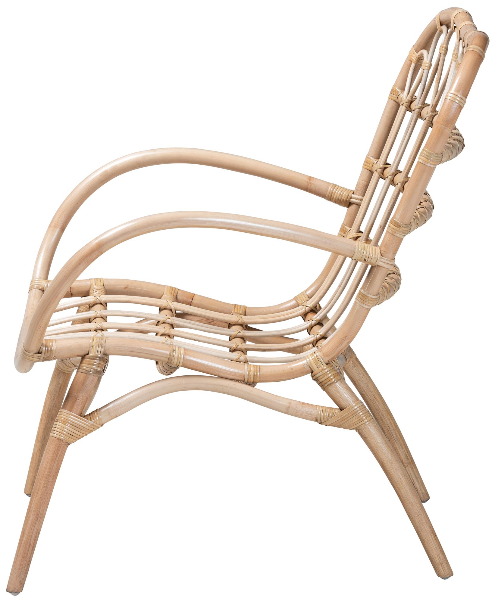 Image 7 Bajo 28 3/4" Wide Bohemian Rattan Arm Chair more views