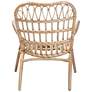 Bajo 28 3/4" Wide Bohemian Rattan Arm Chair