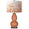 Baked Clay Mosaic Double Gourd Table Lamp