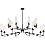 Thumbnail3 of Baker 16-Light Chandelier in Matte Black more views