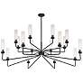 Thumbnail4 of Baker 16-Light Chandelier in Matte Black more views
