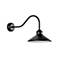 Bakersfield 17 1/2" High Matte Black Wall Sconce