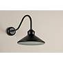 Thumbnail3 of Bakersfield 17 1/2" High Matte Black Wall Sconce more views