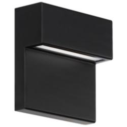 Balance 6&quot;H x 6&quot;W 1-Light Outdoor Wall Light in Black