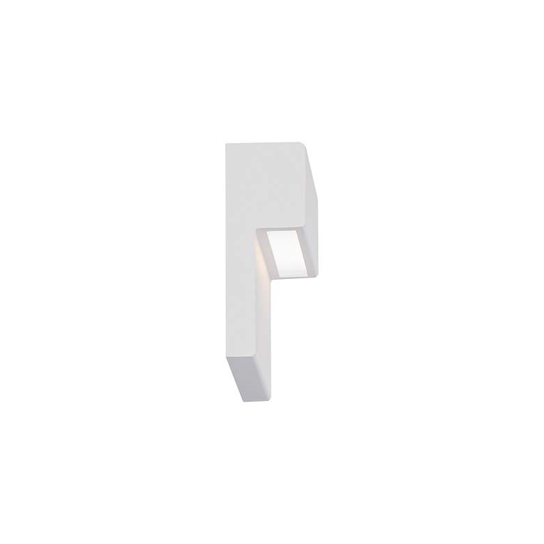 Image 3 Balance 6"H x 6"W 1-Light Outdoor Wall Light in White more views