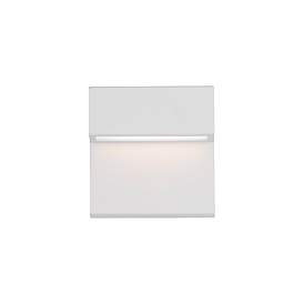 Image2 of Balance 6"H x 6"W 1-Light Outdoor Wall Light in White more views