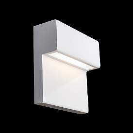 Image4 of Balance 6"H x 6"W 1-Light Outdoor Wall Light in White more views