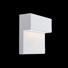 Image5 of Balance 6"H x 6"W 1-Light Outdoor Wall Light in White more views
