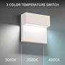 6_Balance 6"H x 6"W 1-Light Outdoor Wall Light in White more views