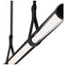 3_Balance Beam 2.13"H x 52.75"W 1-Light Linear Pendant in Black more views