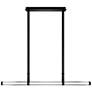 2_Balance Beam 2.13"H x 52.75"W 1-Light Linear Pendant in Black more views