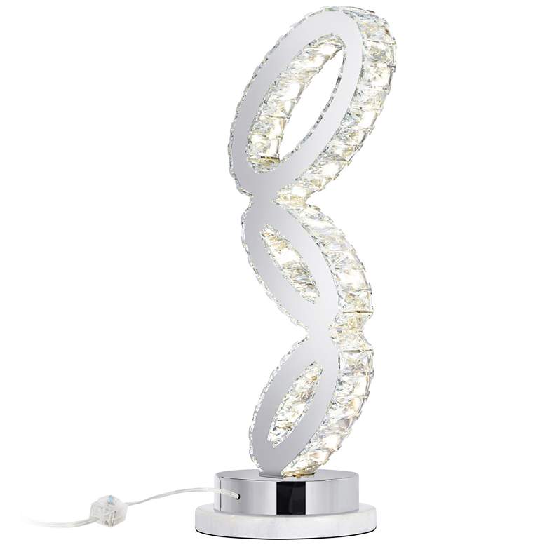 Image 1 Balanced LED Table Lamp With Chrome Finish
