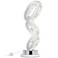 Balanced LED Table Lamp With Chrome Finish