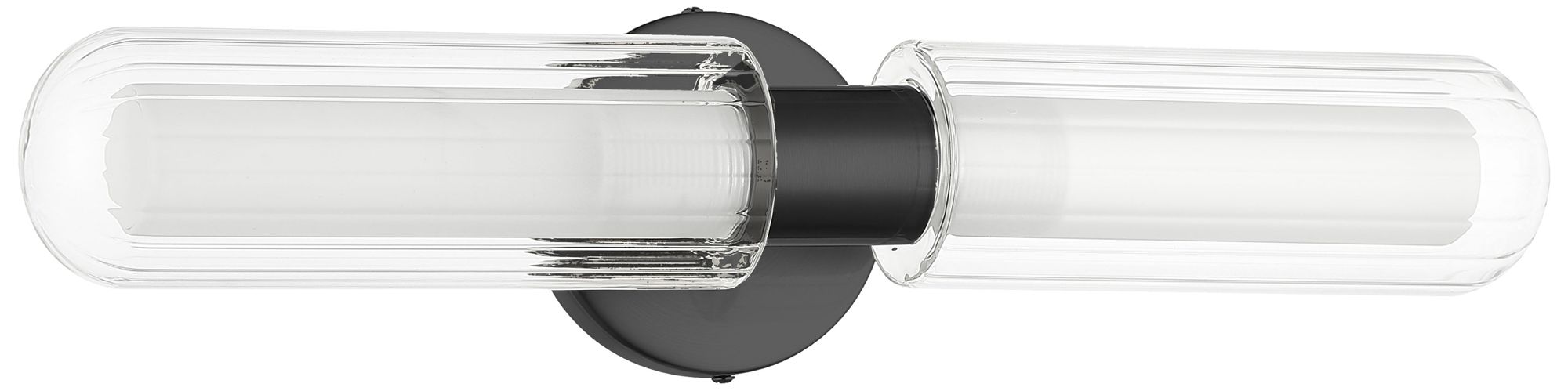 Image 2 Balbina 19.75" High 2-Light Matte Black Wall Sconce more views