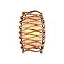 2_Balboa 14 1/2" High Textured Bronze Wall Sconce more views