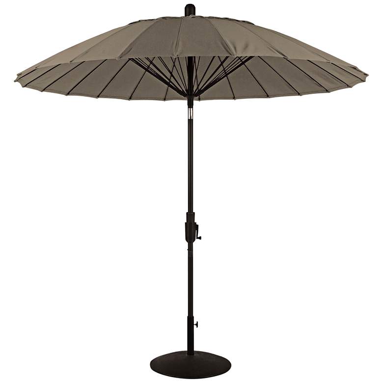 Image 1 Balboa Breeze 8 1/4-Foot Taupe Sunbrella Patio Umbrella