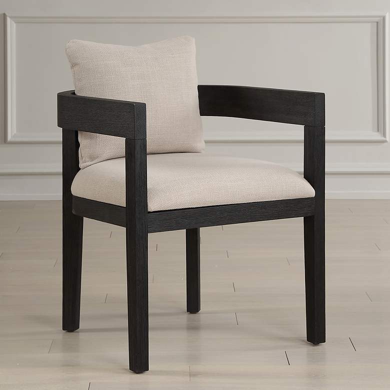 Image 3 Balboa Ebony Oak Dining Chair more views