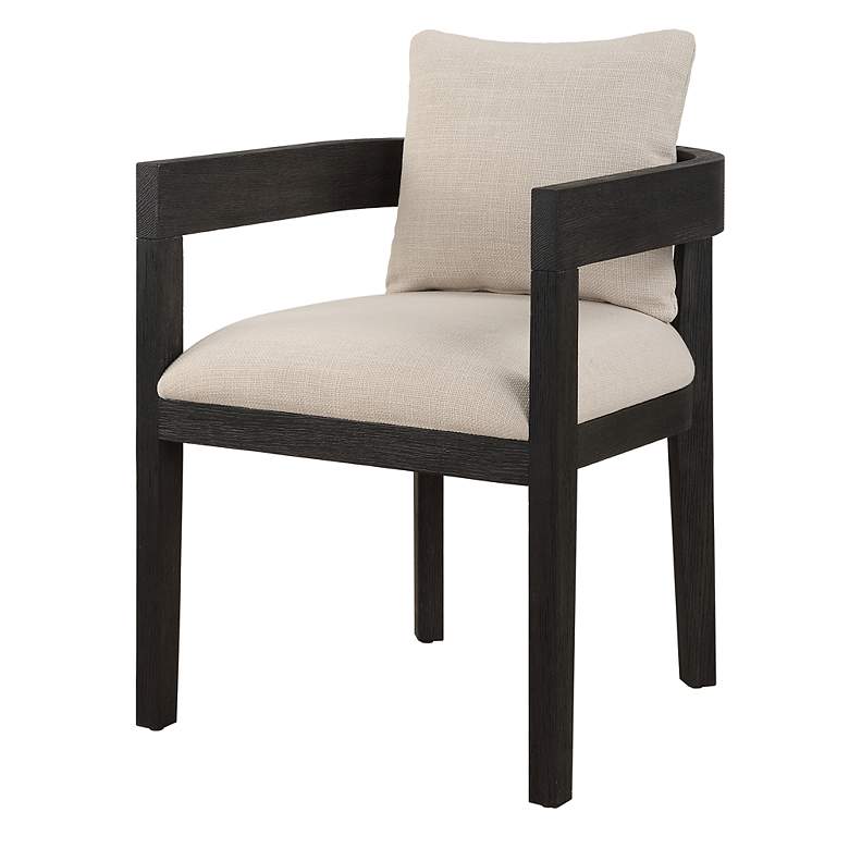 Image 4 Balboa Ebony Oak Dining Chair more views