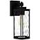 Balchier 1-Light Matte Black Outdoor Wall Lantern
