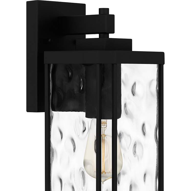 Image 5 Balchier 1-Light Matte Black Outdoor Wall Lantern more views