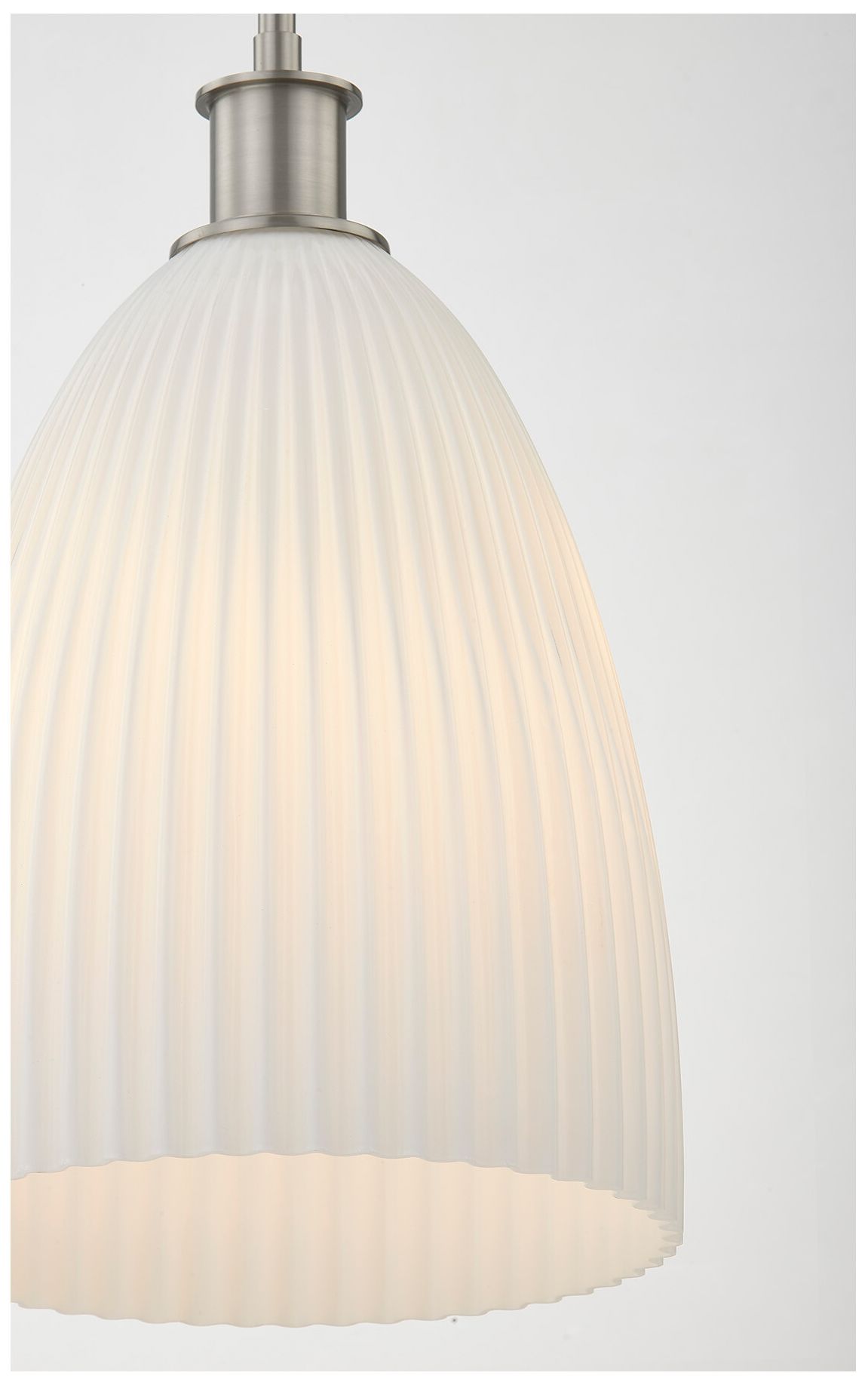 Image 3 Baldwin 1-Light Pendant in Satin Nickel more views