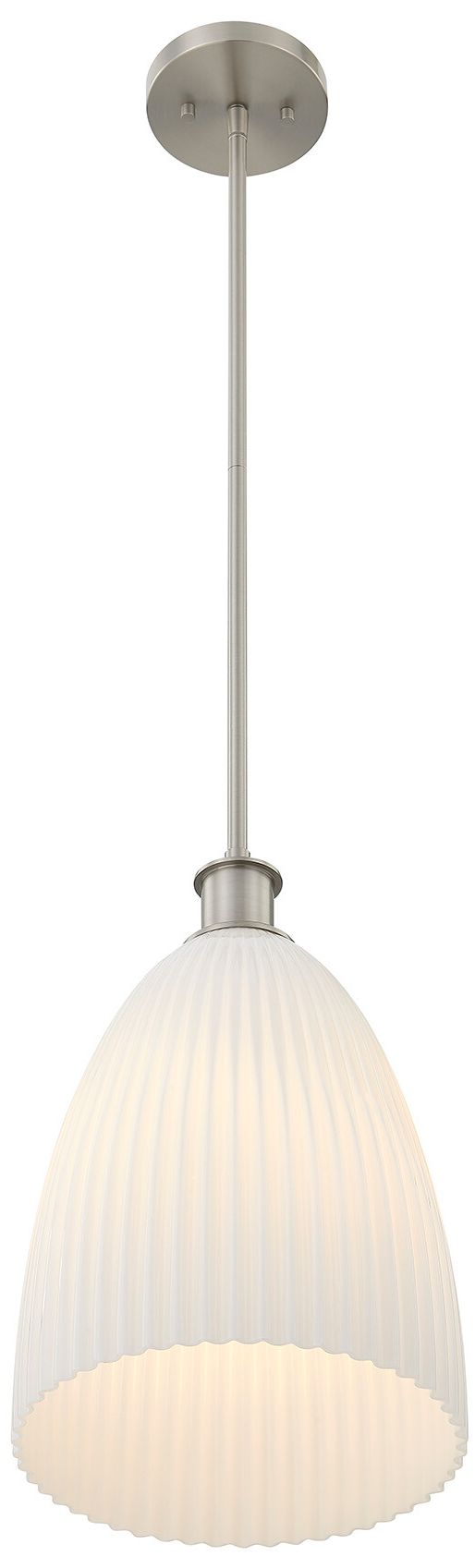 Image 5 Baldwin 1-Light Pendant in Satin Nickel more views