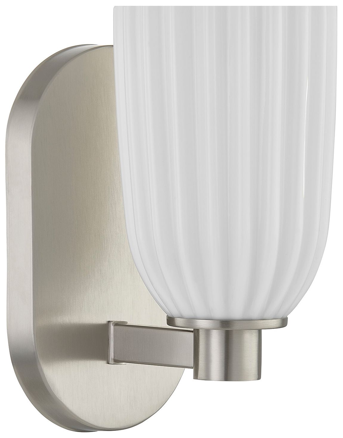 Image 3 Baldwin 1-Light Wall Wall Sconce in Satin Nickel more views