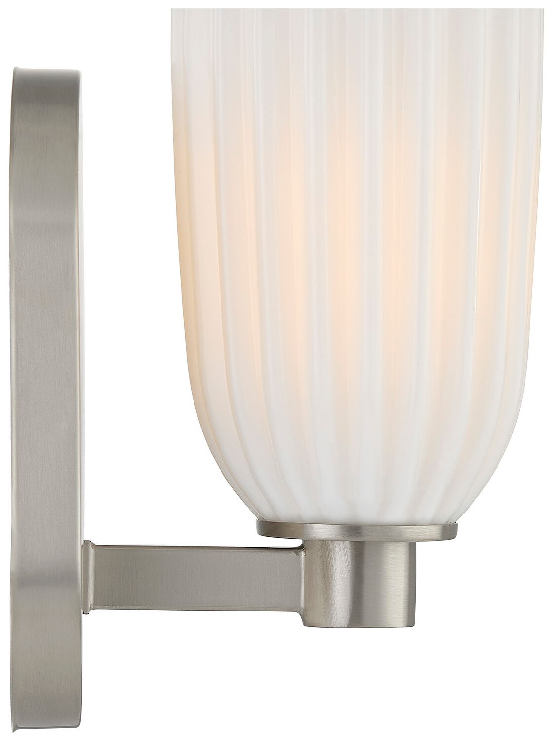 Image 6 Baldwin 1-Light Wall Wall Sconce in Satin Nickel more views