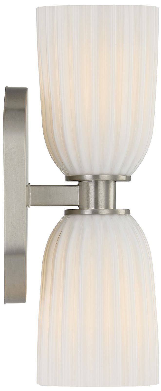 Image 5 Baldwin 2-Light Wall Wall Sconce in Satin Nickel more views
